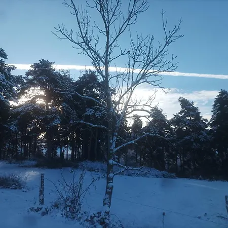 A La Campagne Dans Jolie Maison En Bois. Pansiyon *